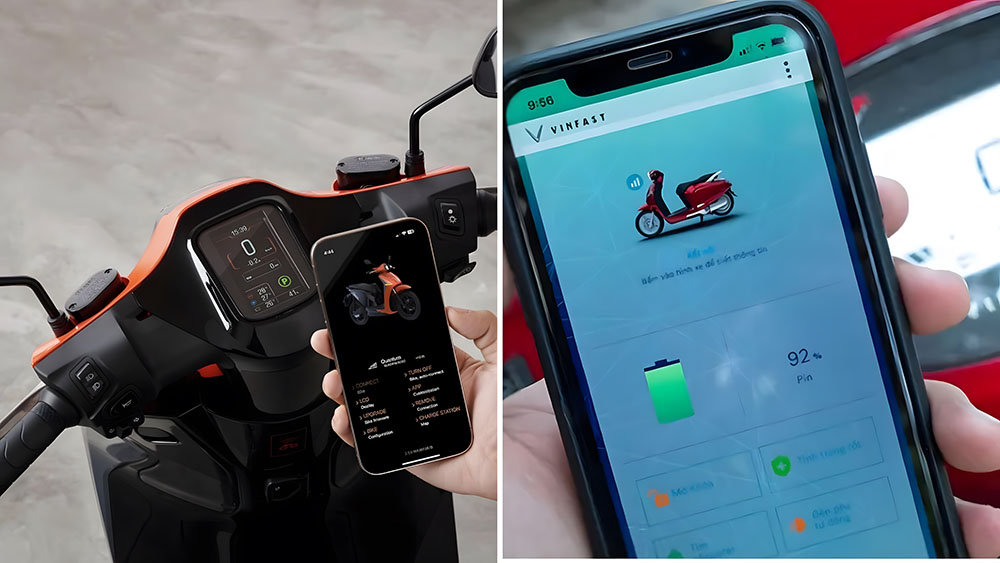 Công nghệ với các trang bị đi kèm xe