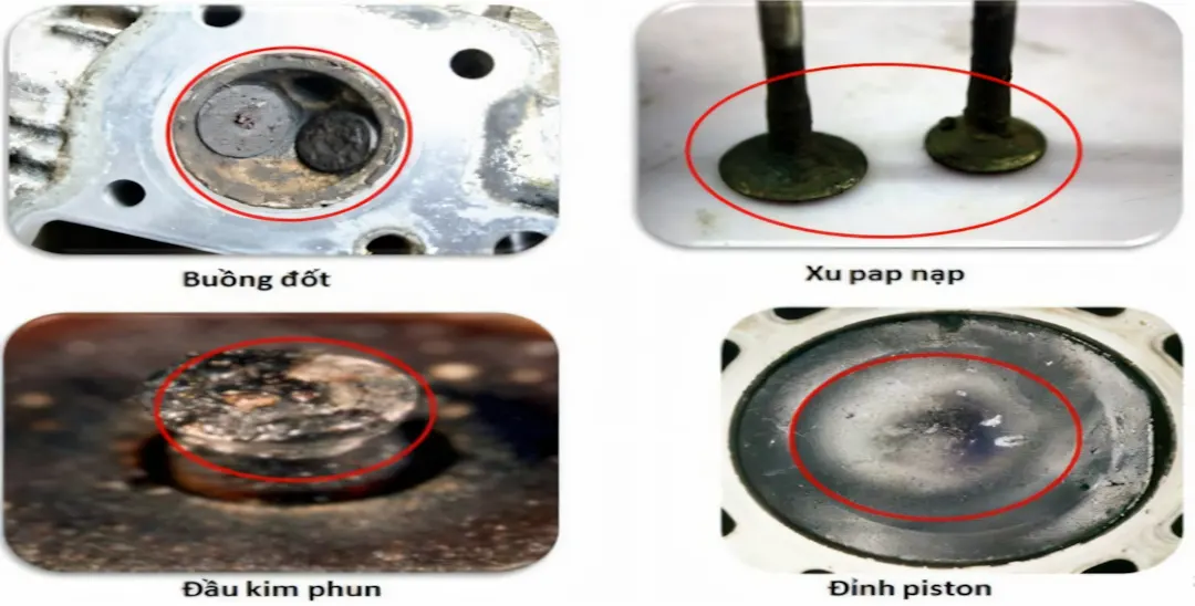 Xupap của xe bị kênh hoặc kẹt 