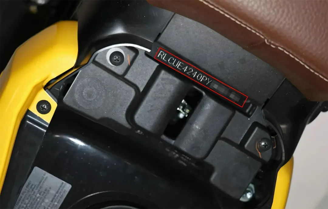 Cách kiểm tra số VIN của xe máy