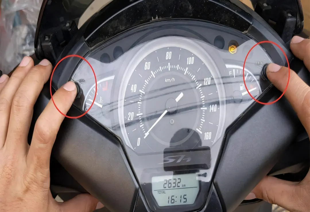 Chỉnh đồng hồ dành cho xe SH 2019 trở về trước 