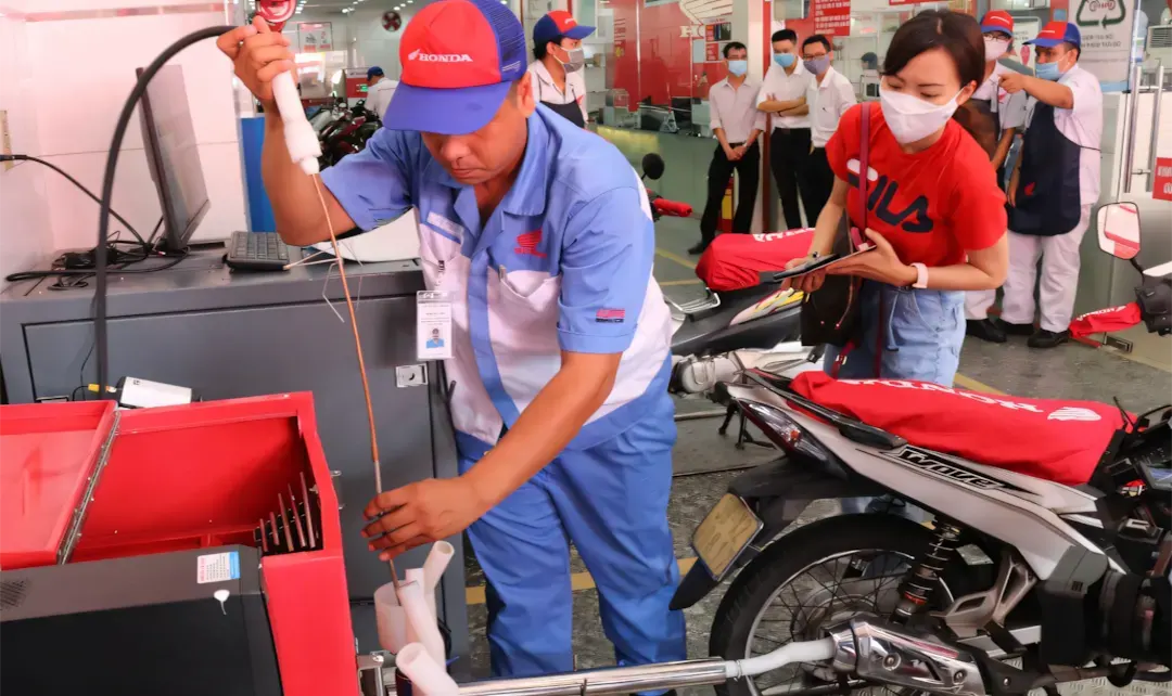 Địa điểm thực hiện kiểm định khí thải xe máy dự kiến