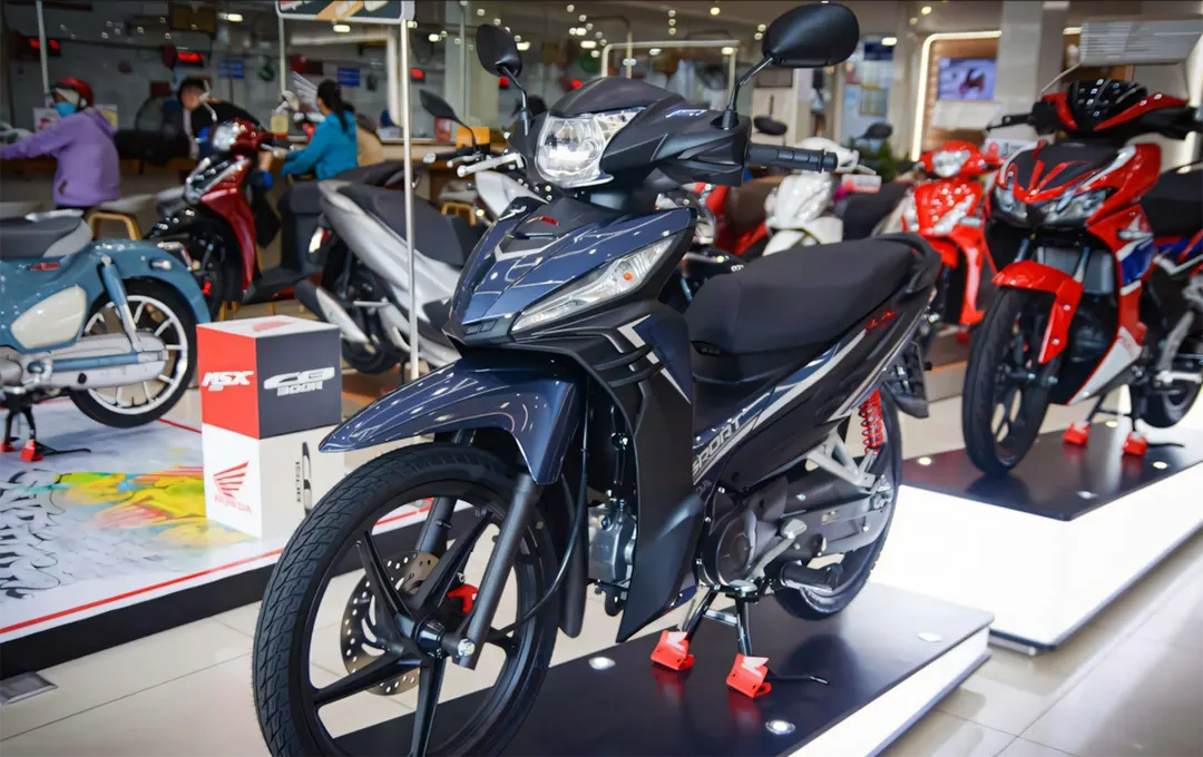 Đối với các mẫu xe 100cc