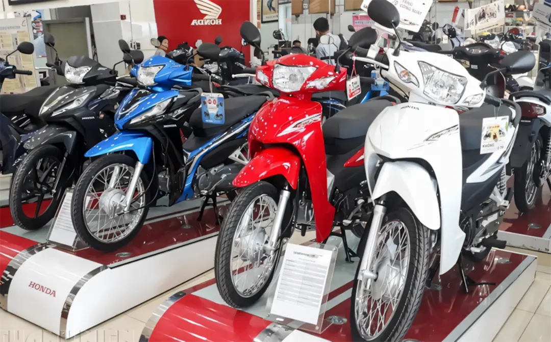 Đối với các mẫu xe 100cc