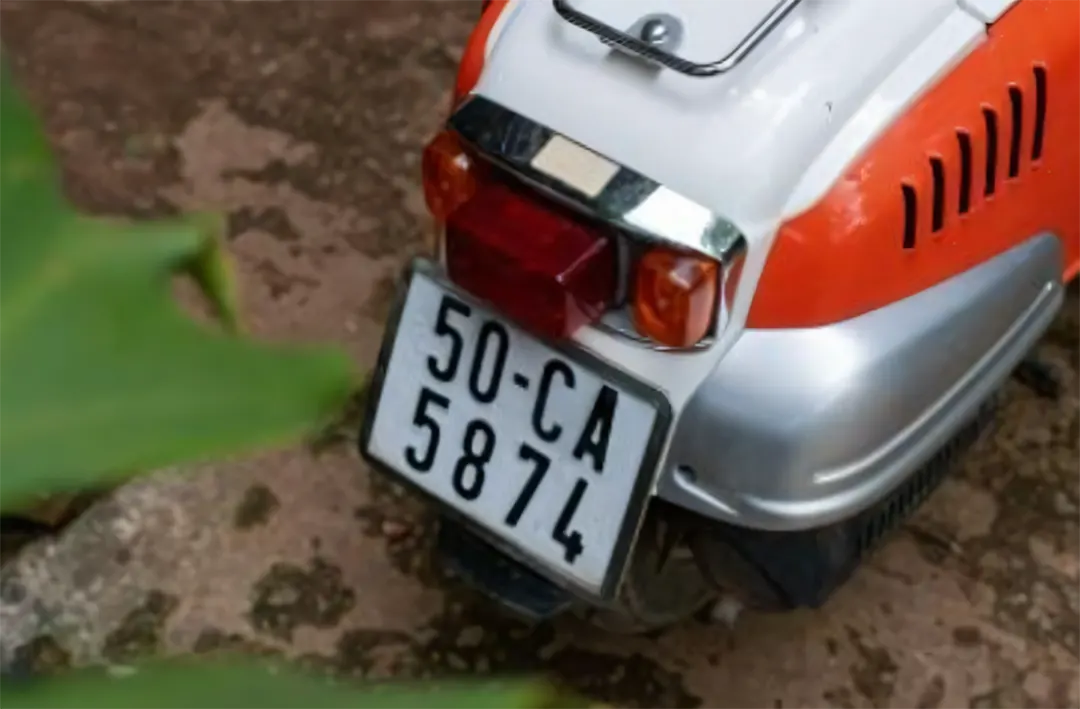 Thông tin trên biển số xe