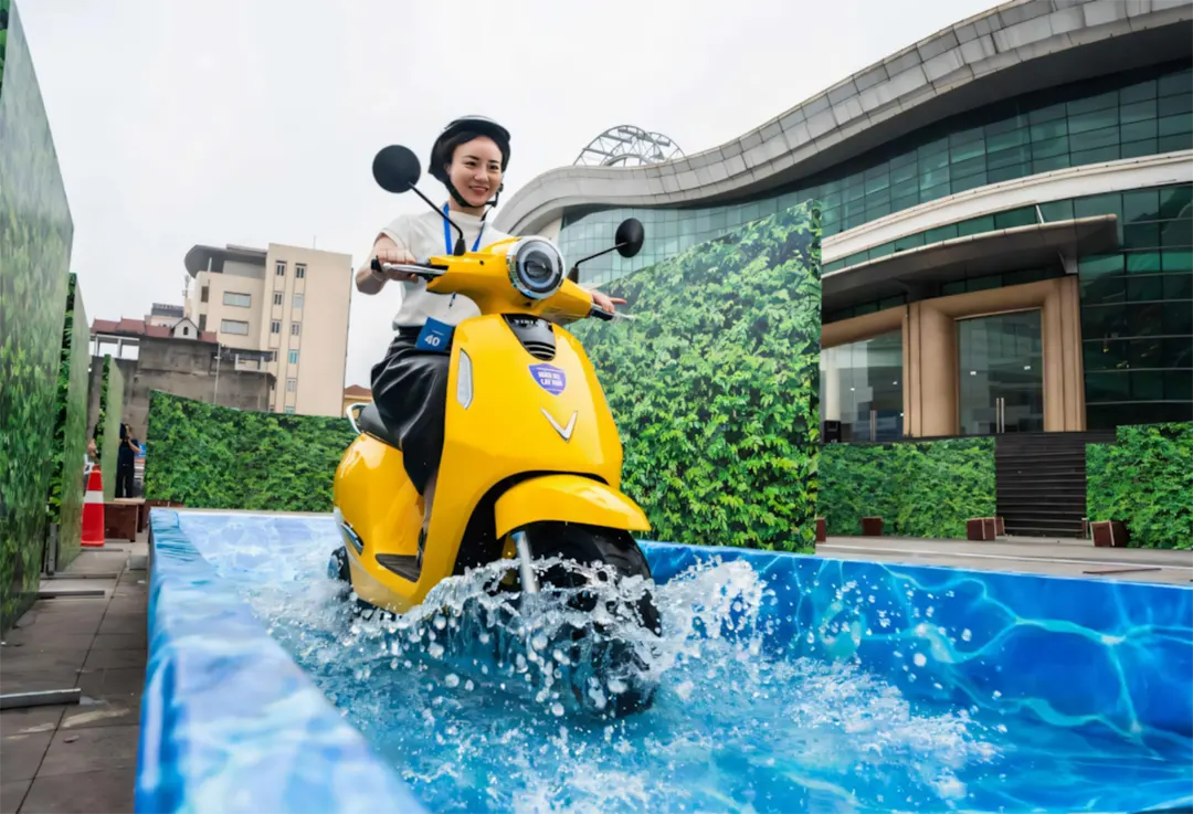 Xem qua tiêu chuẩn IP67 của xe máy điện VinFast