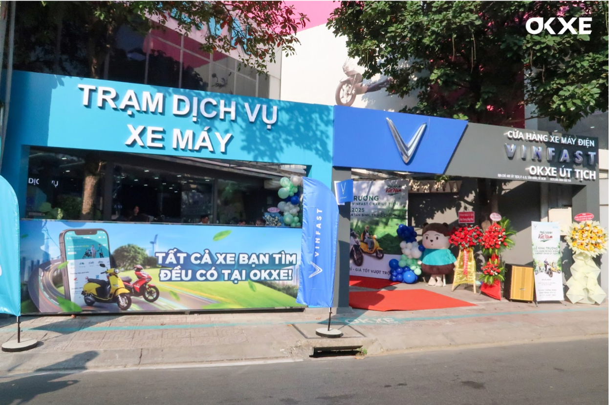 Cửa hàng xe máy điện VinFast OKXE