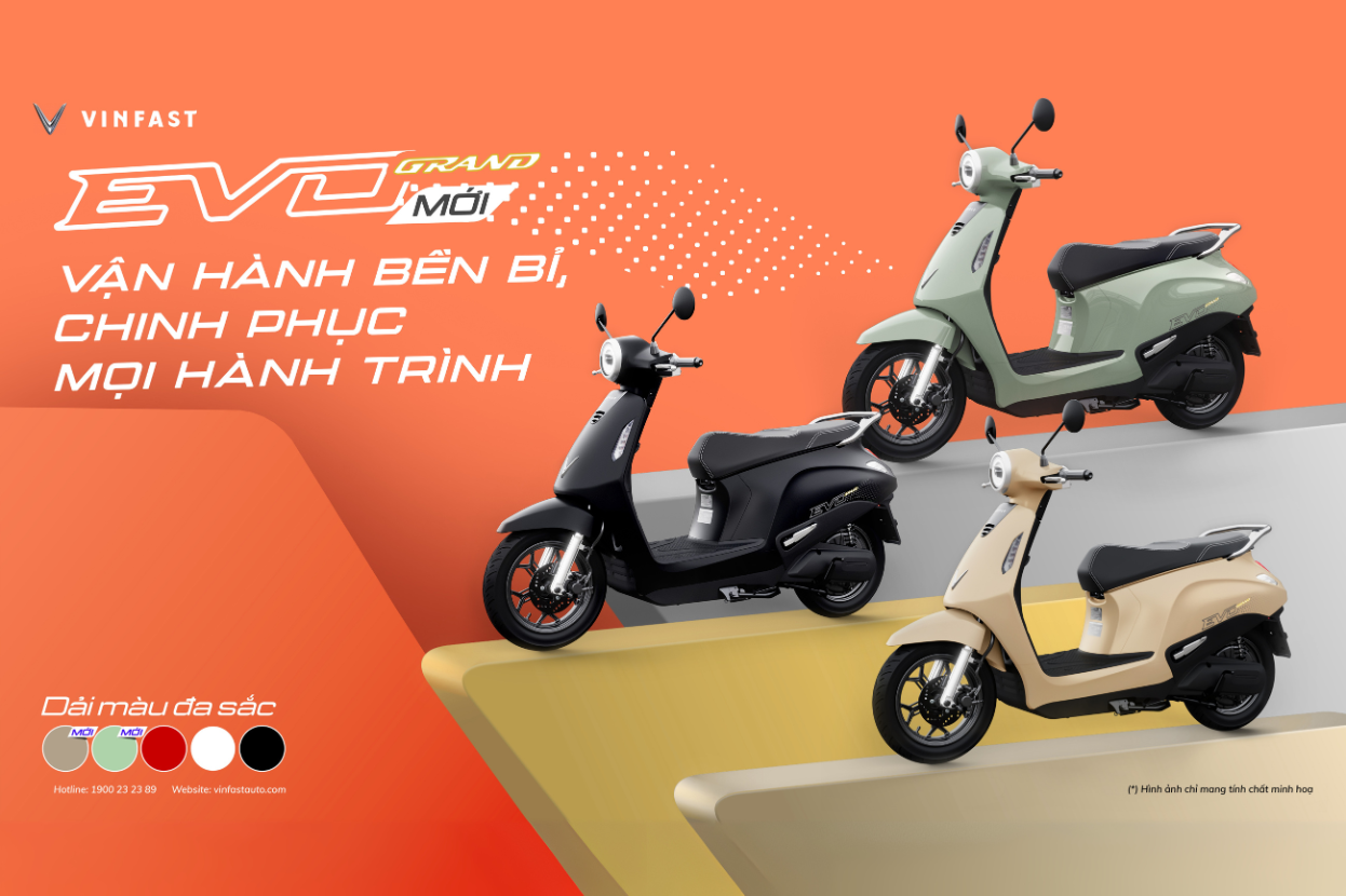 Mẫu xe Evo Grand lần đầu được trình làng tại sự kiện. Nguồn: Ảnh Internet