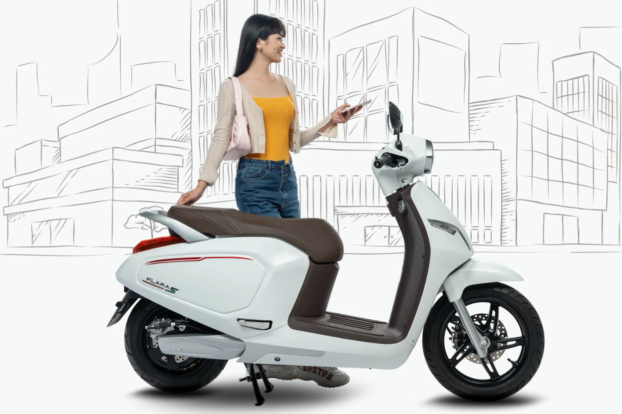 Xe máy điện VinFast Klara S2 với thiết kế thanh lịch. Nguồn: Ảnh Internet
