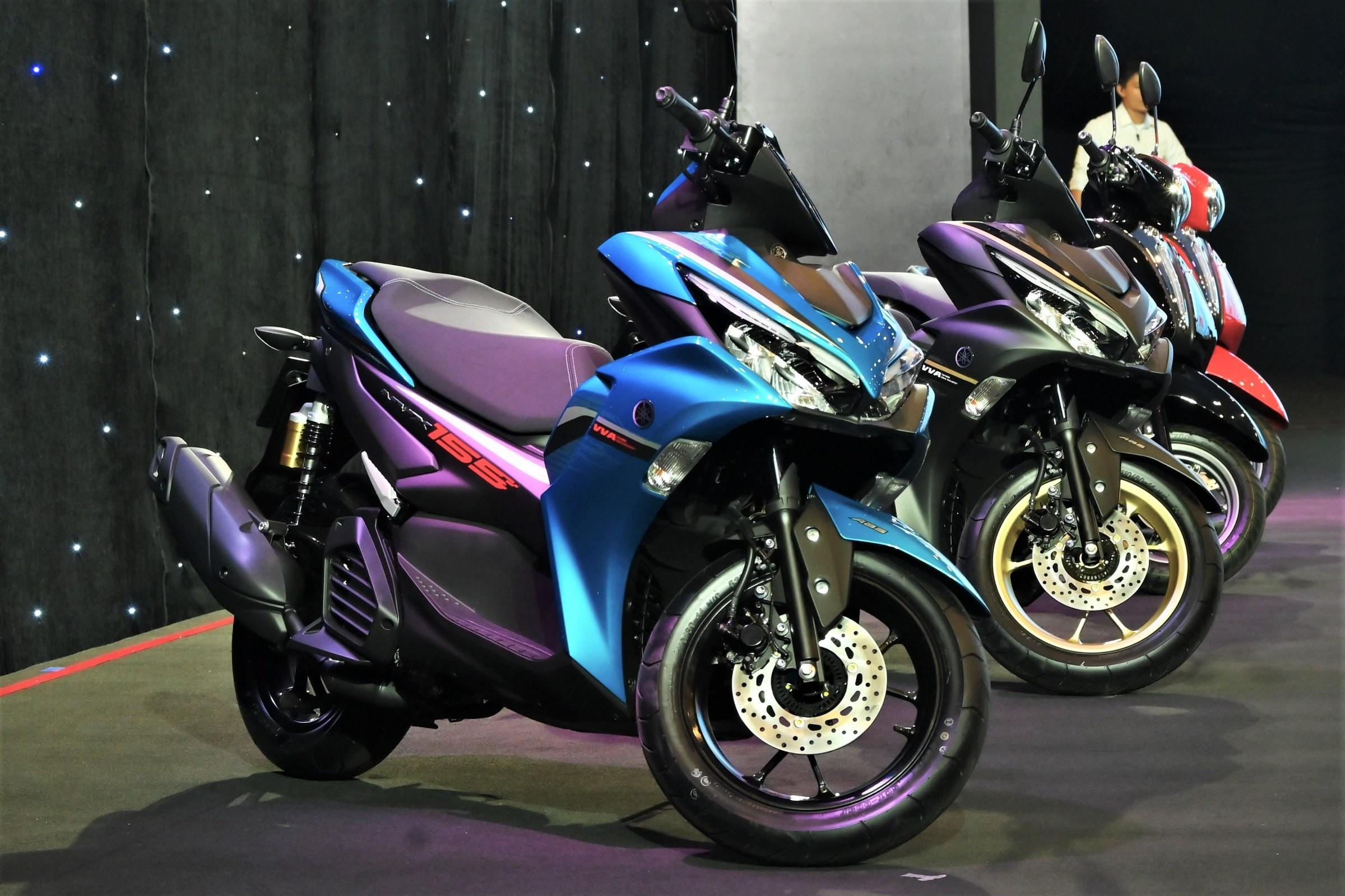 Yamaha NVX 155 bản Cao cấp mới ra mắt với sắc màu nổi bật