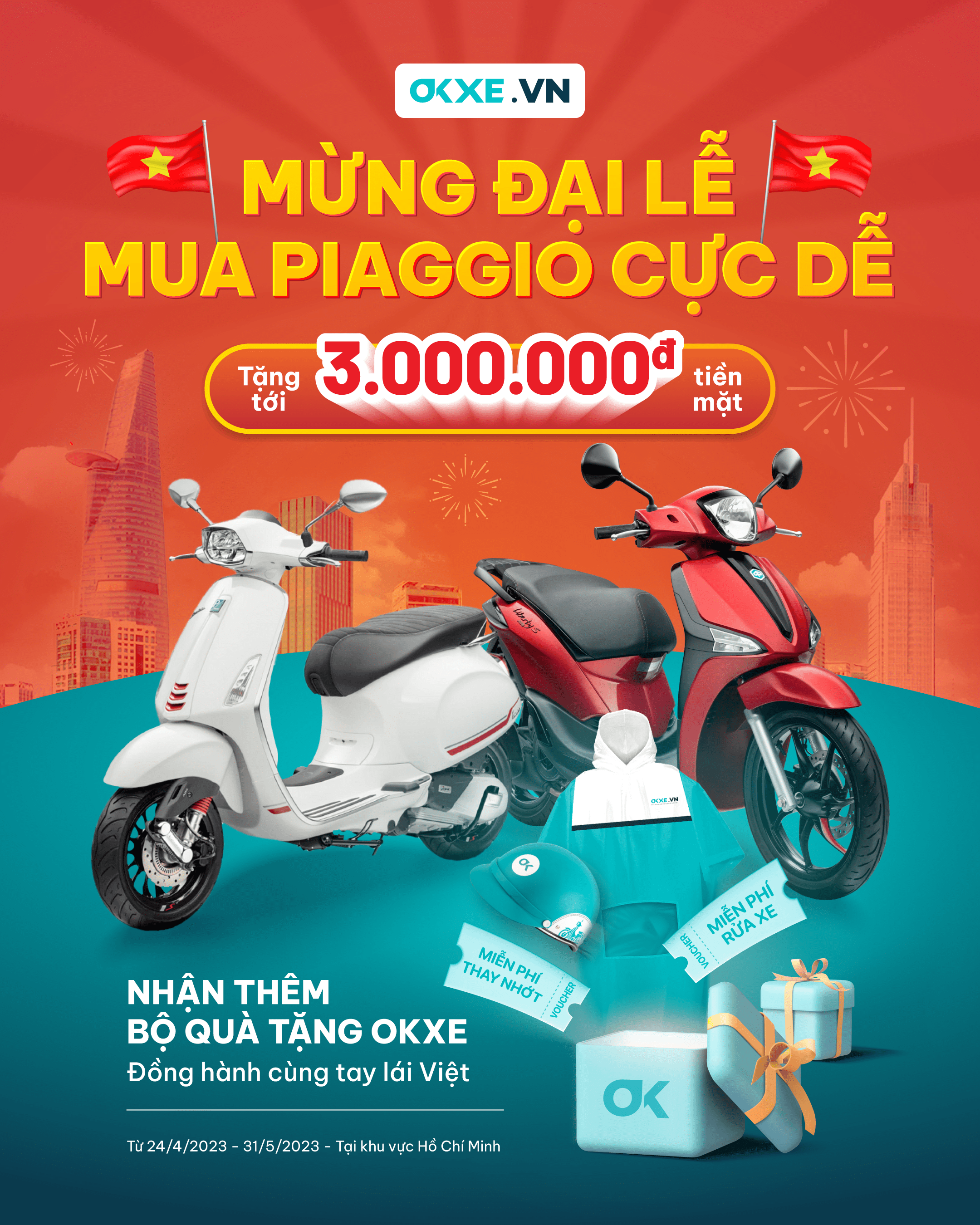 Hướng dẫn làm chìa khóa xe Vespa khi bị mất hoặc bị hỏng