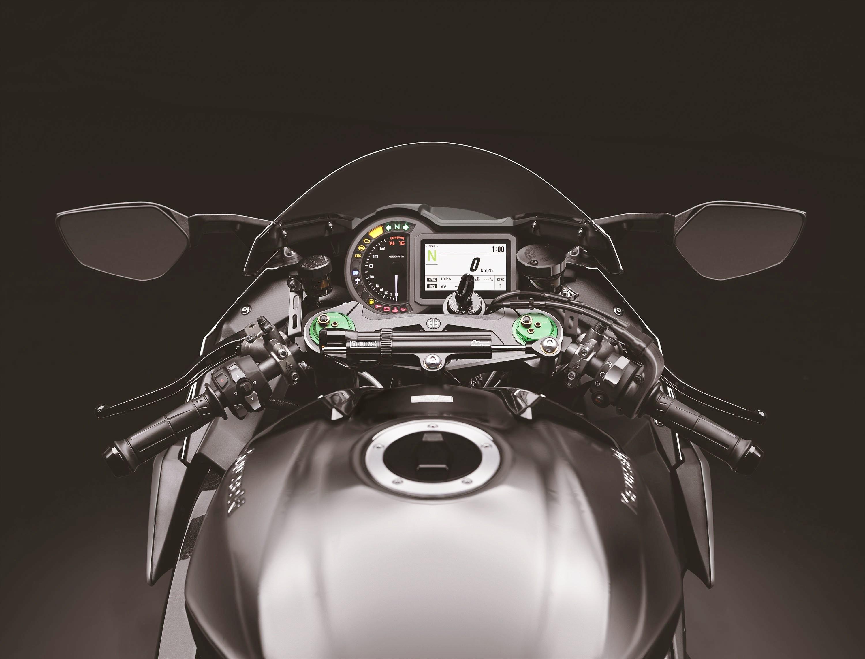 Giá xe Kawasaki H2 - Động cơ mạnh mẽ với hệ thống Turbo Super Charged