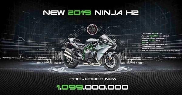 Giá xe Kawasaki H2 - Động cơ mạnh mẽ với hệ thống Turbo Super Charged