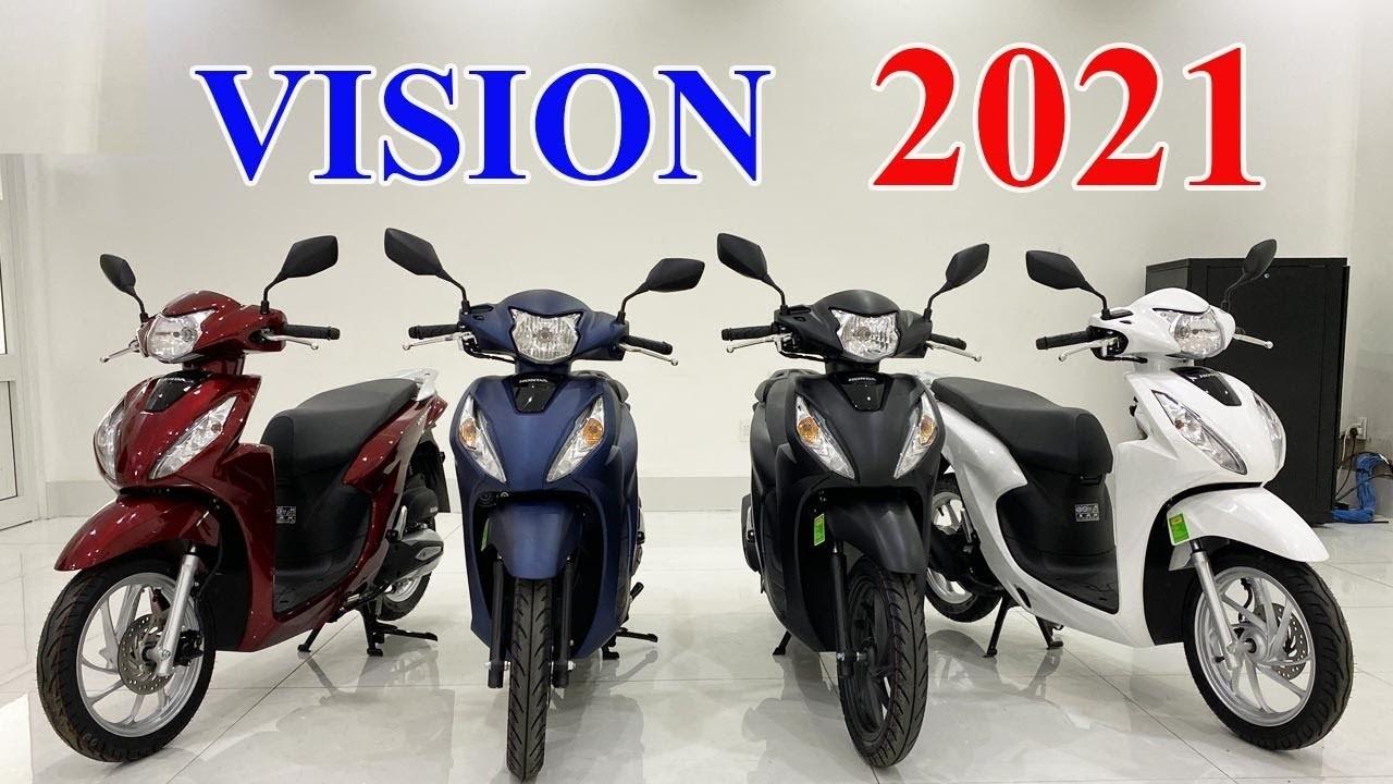 Bất ngờ về giá Honda Vision 2021 cao hơn các phiên bản trước đó