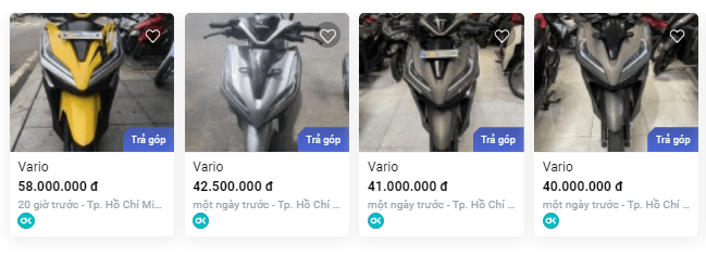 Giá xe Vario 150 tại Việt Nam cao hơn ở Indonesia